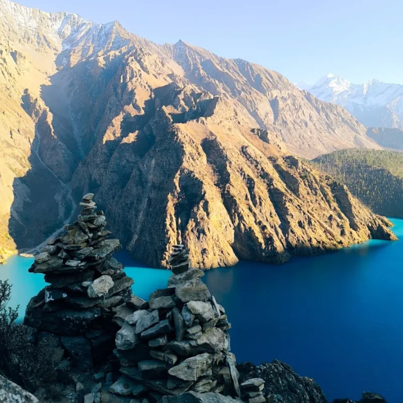 Phoksundo lake from first view point