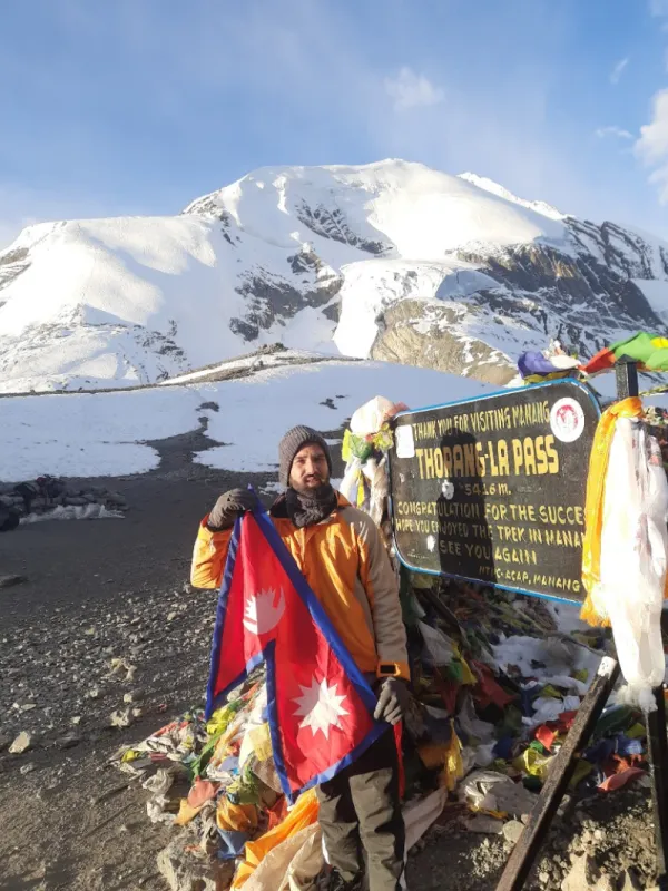 Tilicho lake and Throlanga pass upper Mustang