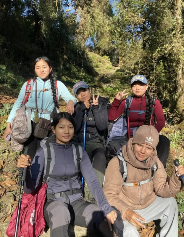 Mardi Trek With Buddies